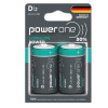 Pilas Alcalinas, Longlife Power, D - Blister x 2 Und.